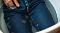 wash denim properly to preserve color