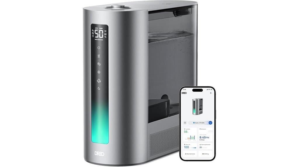 6l bedroom humidifier with sensor