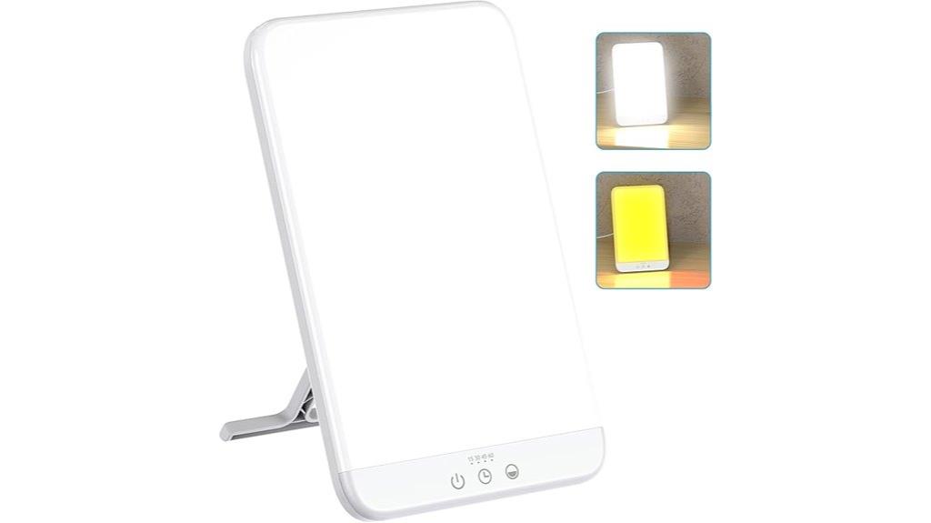 adjustable brightness light therapy