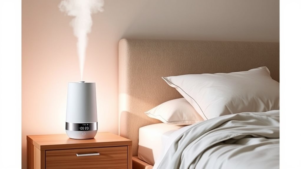humidifier features for bedroom
