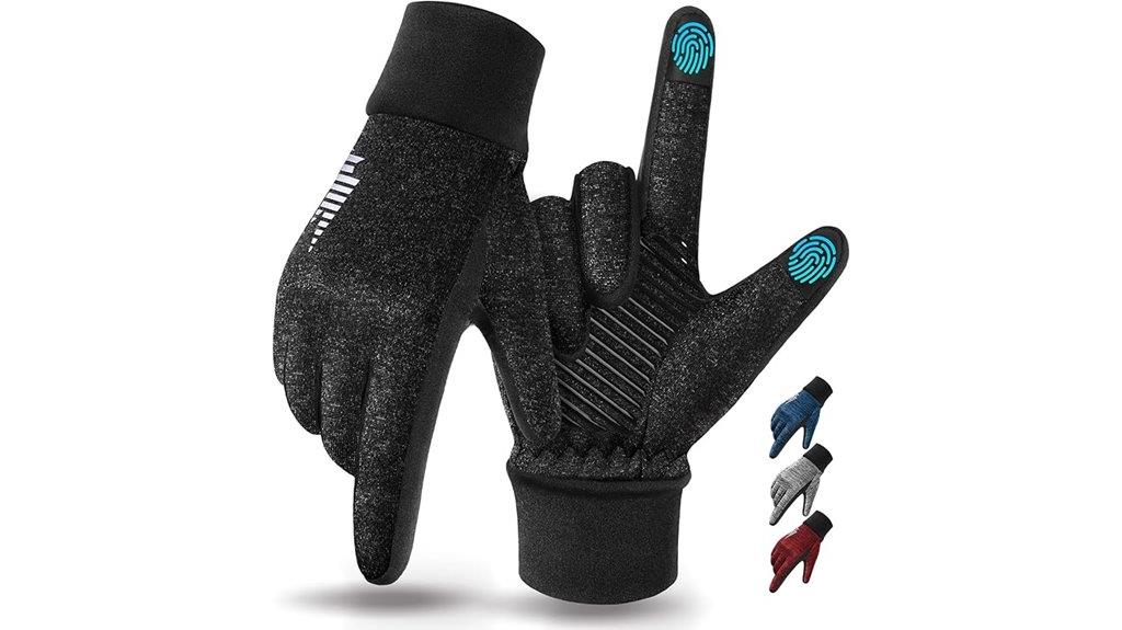 lightweight winter running gloves