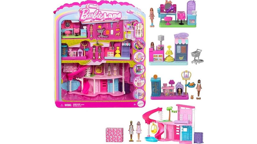 mini dreamhouse and playsets