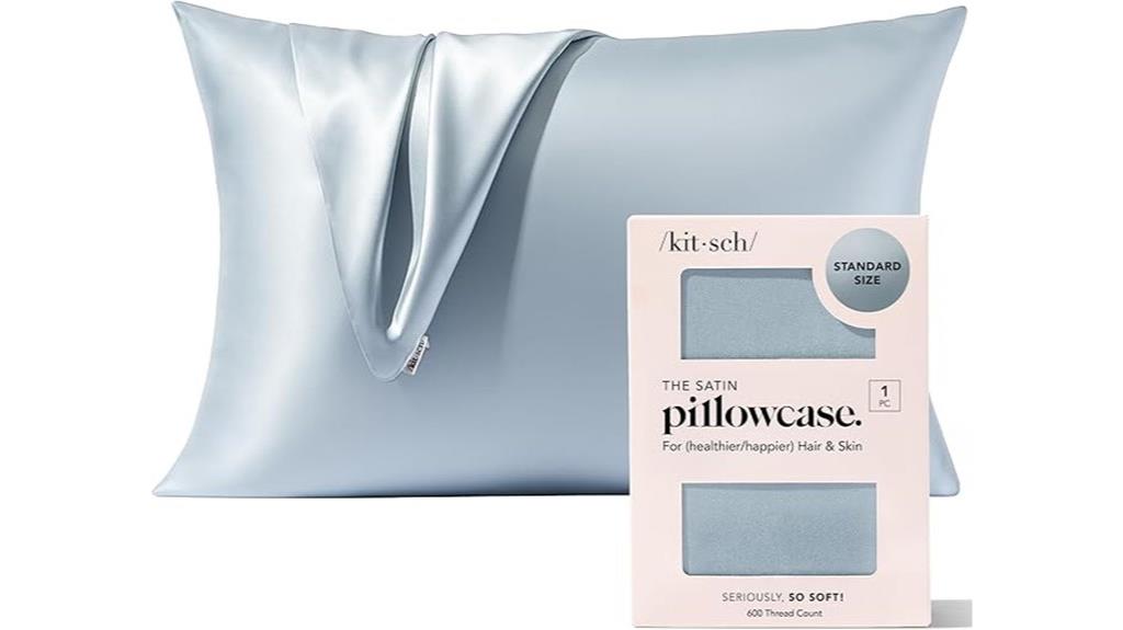 silky zipper pillowcase set