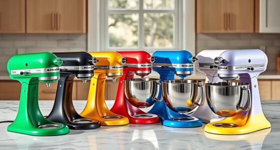 top colorful kitchen mixer options