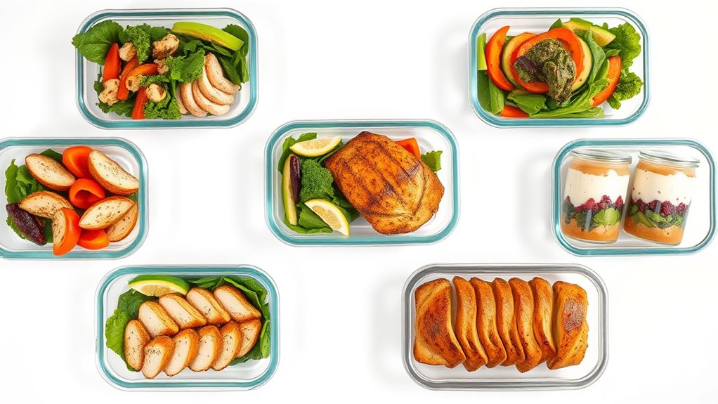 top glass meal prep containers