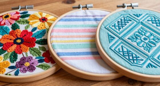 choosing the right embroidery hoop