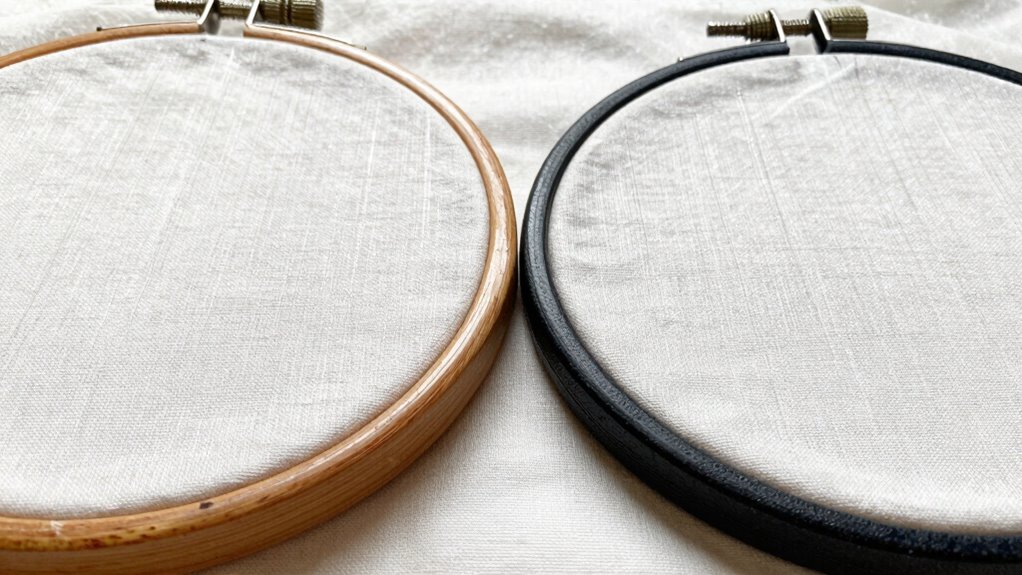 choosing the right embroidery hoop