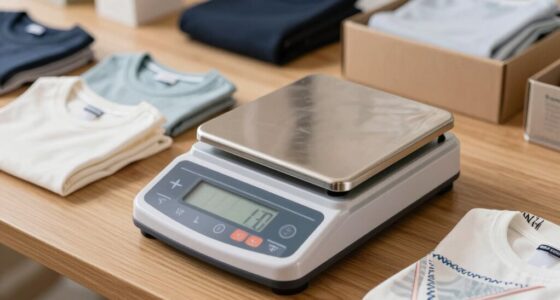 clothing businesses packaging weights