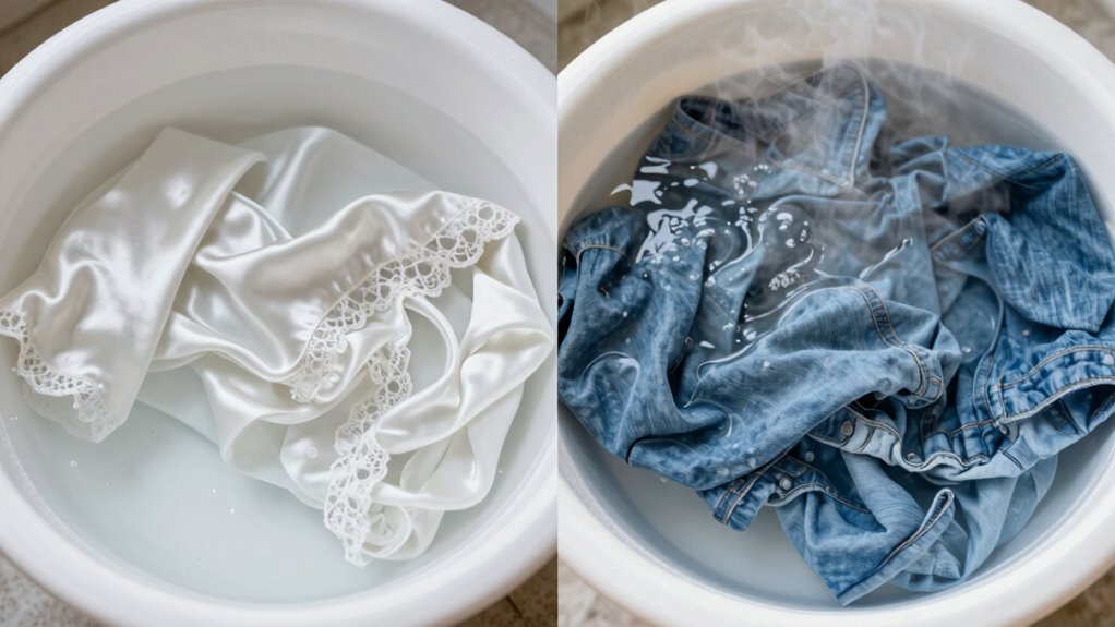 cold vs warm water laundry