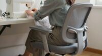 comfortable posture for sewing