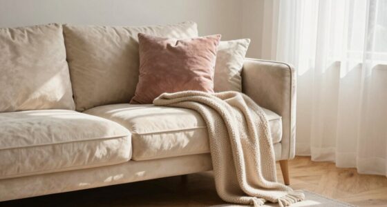 comforting textile ambiance