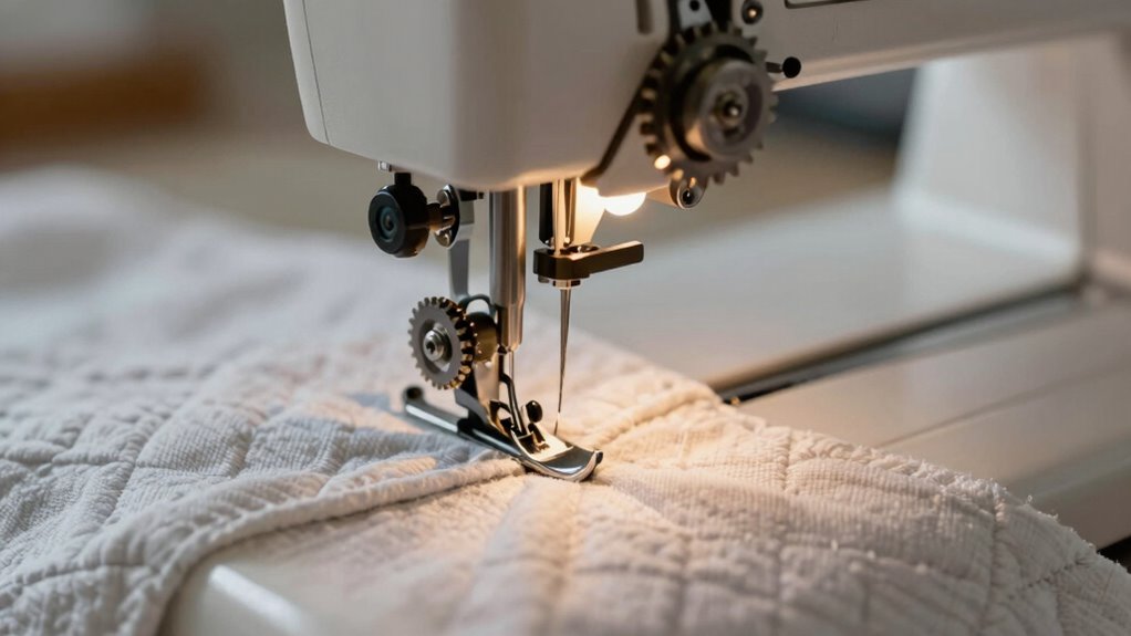 consistent stitch length regulation