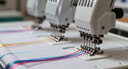 detailed multi needle embroidery machines