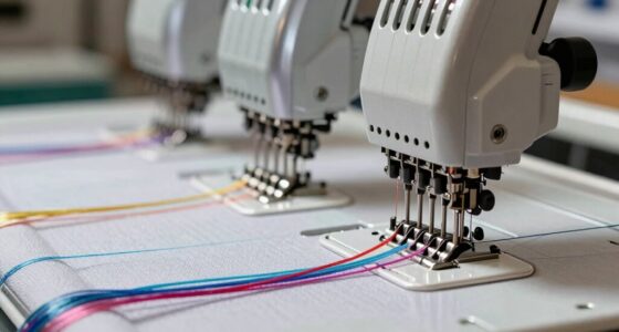 detailed multi needle embroidery machines