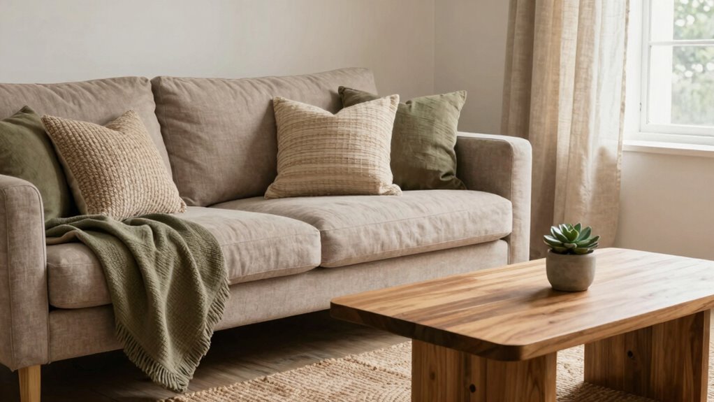 earth tones promote tranquility