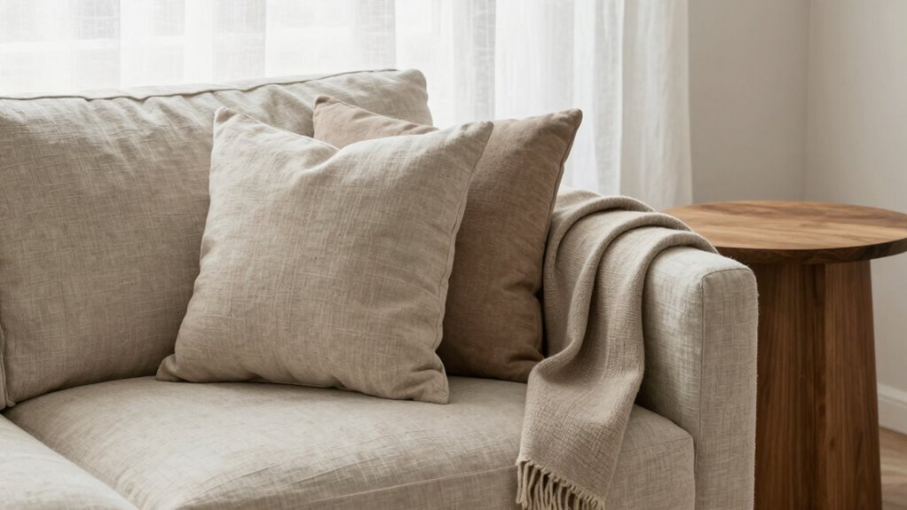 elegant fabrics for minimalism
