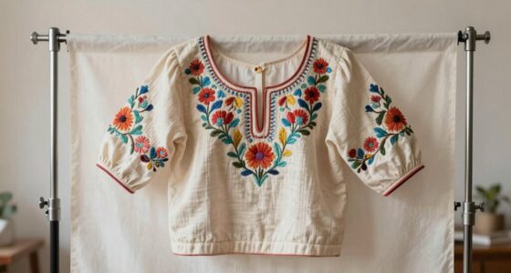 enhances handmade apparel presentation