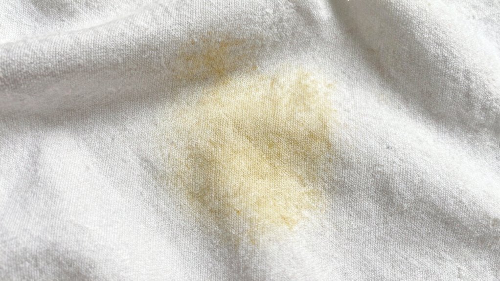 fabric aware sweat stain removal