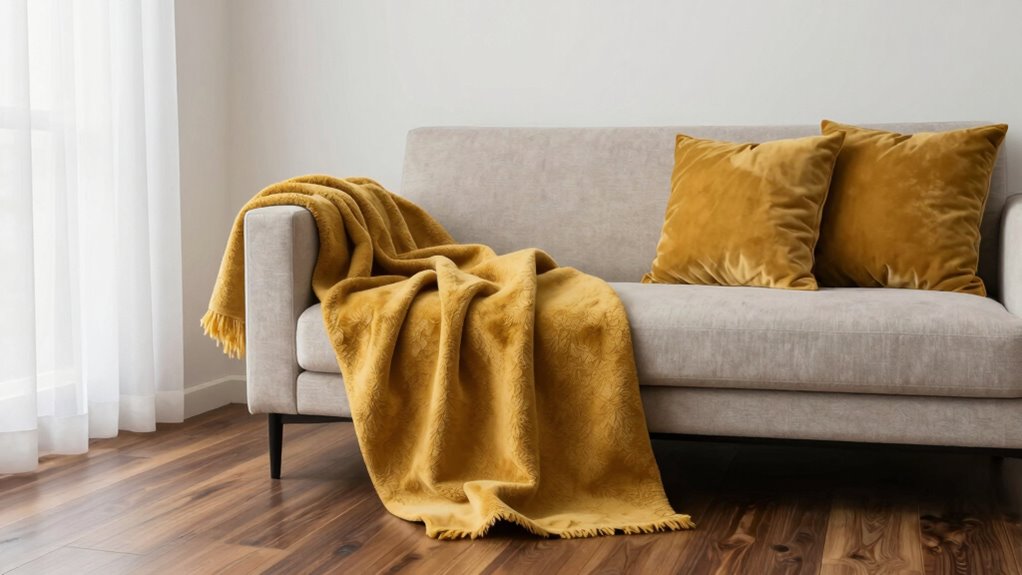 fabric enhances warmth subtly
