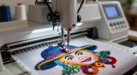 hat embroidery machine features