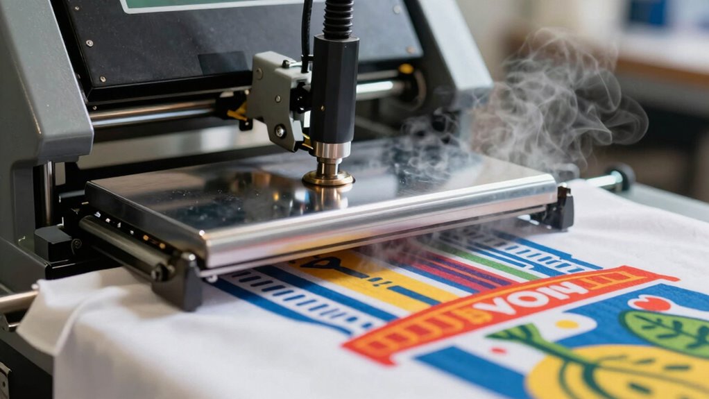 heat transfer fabric application