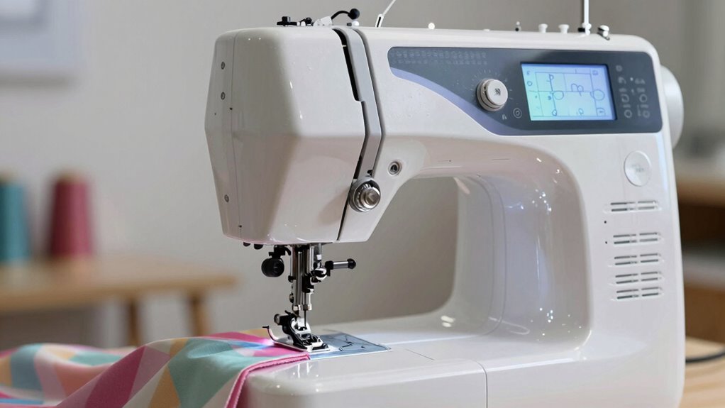 manual control enhances sewing precision