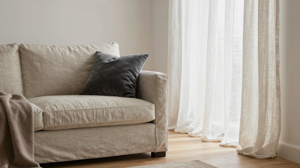 minimalist fabrics for serene homes