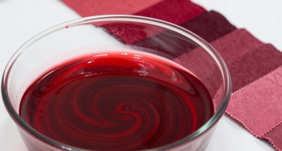 red dyeing minimizes waste