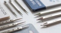 selecting needles by fabric