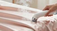 steam fabric instead ironing