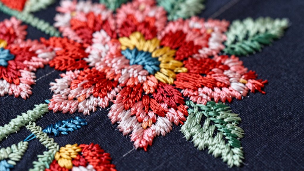 temporary support for delicate embroidery