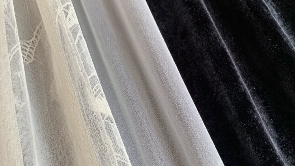 types of fabric transparency