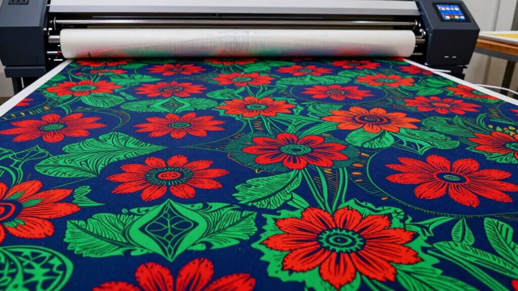 vibrant accurate fabric printing