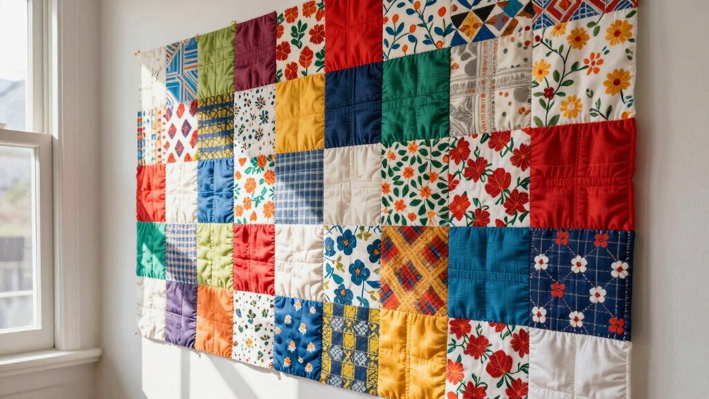 visual quilt planning and coordination