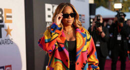 Queen Latifah Bundles Up in a Bold, Oversized Coat on the 2026 BET Awards Red Carpet
