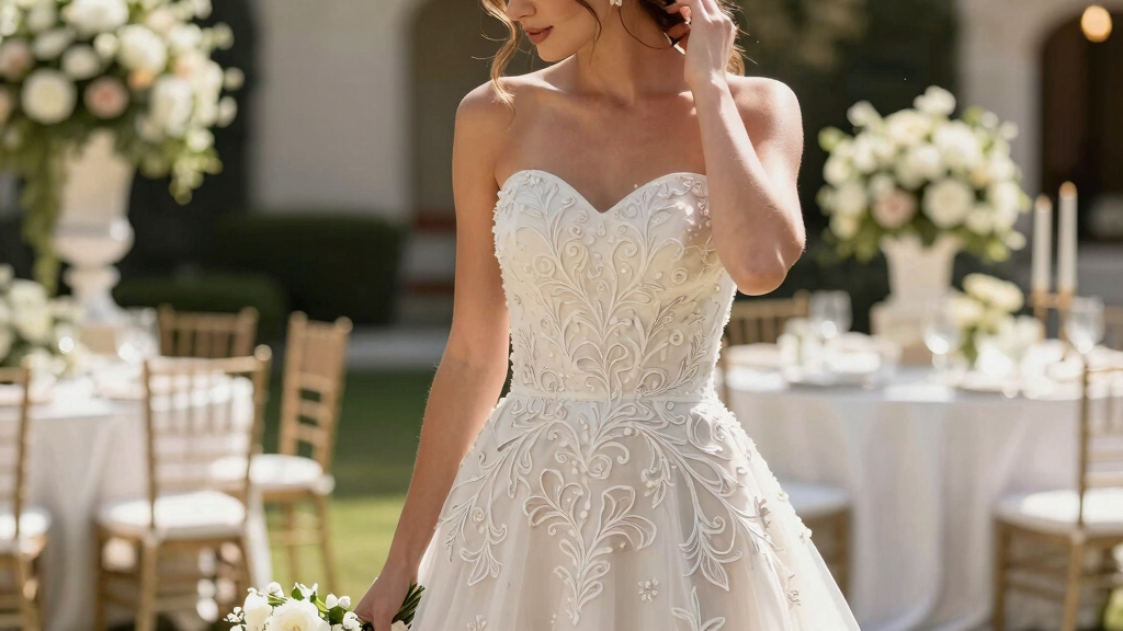 Taylor Swift Wears Strapless Markarian Gown to Wedding With Travis Kelce