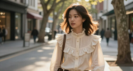 6 Best High-Neck Ruffled Blouses in 2026