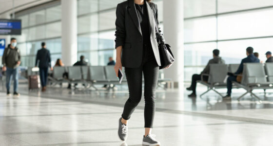 If You Want Your Airport Outfits To Give First Class—Ditch Your Jacket For This Elegant Staple Instead