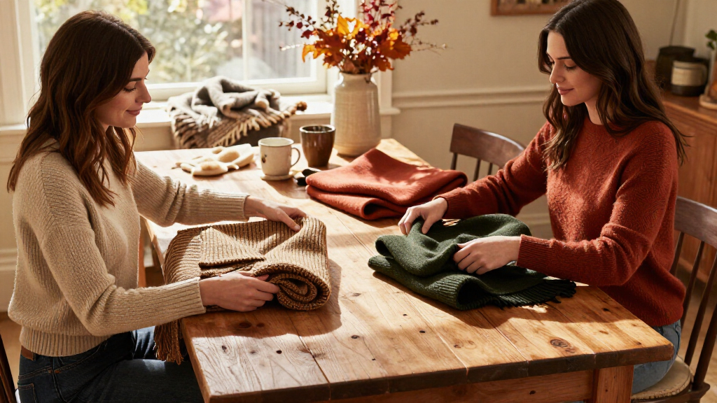 Anne Hathaway And Dakota Johnson Offer Two Takes On This Cozy Fall Silhouette