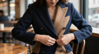 Céline Dion Looks So Sophisticated In Layers Of Double-Breasted Jackets