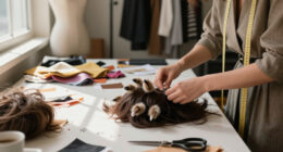 SHOWPONY Brings Hairy Claws And Deadstock Wigs To The SS27 Runway
