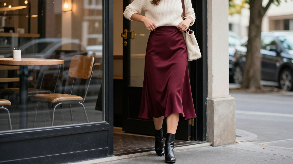 All The Fashion Girls Are Wearing This Tricky-Length Skirt