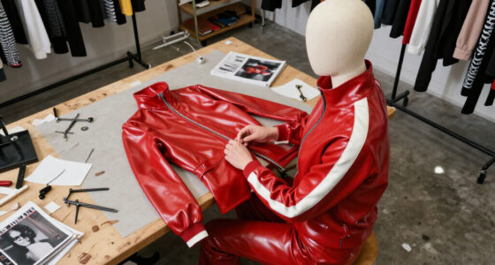JENNAX Redesigned Adidas' Iconic Firebird Tracksuit In Latex