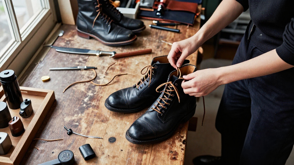 Yohji Yamamoto POUR HOMME And WESCO Drop Collaborative Boots Featuring First-Ever White Leather